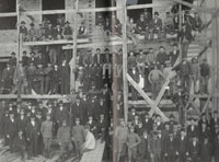 arbetare p fortifikationshuset 2